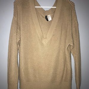 H&M Tan Sweater